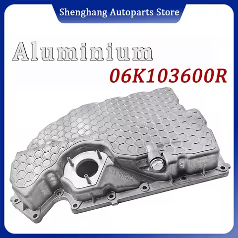 Aluminum Engine Oil Pan For Seat Alhambra Ateca Leon Tarraco 2016-23 1.8L 2.0L 06K103600R 06K103600D