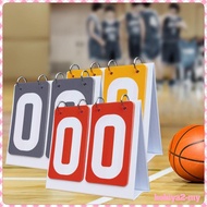 [KokiyaebMY] Multiple Sports Scoreboard Tabletop Scoreboard 2 Digit Score Counter for Coaches