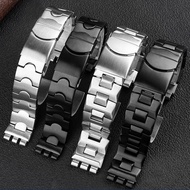 For Swatch Watch YCS YAS YGS IRONY Men's And Women's Steel Watch Strap 19/17MM