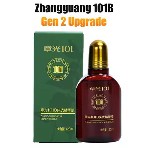 Zhang Guang 101B/101M Anti Hair Loss Shedding Proof Tonic 120ml – Herbal Treatment Essence, Controls