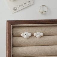 狗狗好朋友耳環 | 比熊