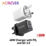 SpeedCharge 48W 2-Ports charger with PPS QC and PD 3.0 for Laptop iPad iPhone 17 16 15 Samsung S25 S