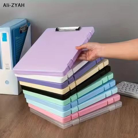 【ZYH】1Pc Color Folder Storage Box Multifunctional Desktop Organizer Suitable for Daily Organization 