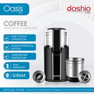 Doshio Fast Press Electric Coffee And Spice Grinder / Pengisar Kopi dan Rempah Elektrik