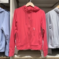 2024แท้ UNIQLO มีซิปอเนกประสงค์สำหรับผู้หญิงแขนยาวเสื้อคาร์ดิแกนมีฮู้ด456261ชุดเสื้อคลุมกันแดด