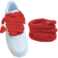 Thick Rope Shoe Laces for Air Force 1, Own Designer Chunky Jumbo Shoelaces for Dunks,Air Jordan,AF1 