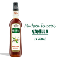 Mathieu Teisseire Vanilla Syrup 700ml | Mathieu Teisseire น้ำเชื่อมกลิ่นวนิลา 700มล.