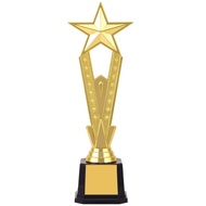 CBT Plastic Award Trophy Star Golden Reward Prize Cup School Rewarding Supply Winner Award Trophy To