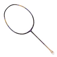 Li-Nining Aeronaut 9000i Badminton Racket- Black/Gold/Purple With Stringing