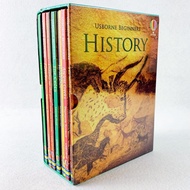 (In Stock) Hot！！！ 3 Usborne Beginners SCIENCE / HISTORY / NATURE 10 Hardcover Books Set With Box