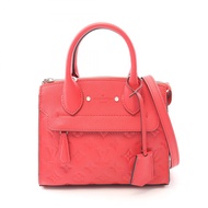 【二手】LOUIS VUITTON ( Louis Vuitton) Pont Neuf MINI M41744 櫻桃紅皮革女士手提包