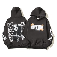 Saint MiXXXX 24SS pay money Distressed $$Pullover Hooded Sweatshirt Hoodie