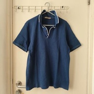 G2000 ~ Dark Blue Polo Shirt · 深藍色企領短袖衫 ~ Size S