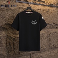 Moncler2026 Mengkou 2026 Classic Round Neck Short-Sleeved T-Shirt Men Women Style Inner Matching Fro