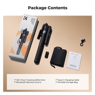 K&F Auto Face Tracking Selfie Stick หมุนได้ 360° พร้อมRemote Control