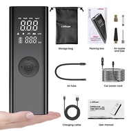 CVFTY CARSUN ยางปั๊มเติมลมรถยนต์เครื่องอัดอากาศแบบพกพาเครื่องสูบลมไฟฟ้าไร้สายดิจิตอลอัจฉริยะรถกระบะ 