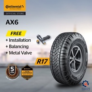 Continental CrossContact AX6 R17 225/65 265/65 (with installation)