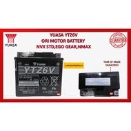 Battery YTZ6V Ori Motor Nmax V1 / V2 / NVX Standard / Rs150 / RSX150 / ADV 160 / ADV 150 / VARIO 150