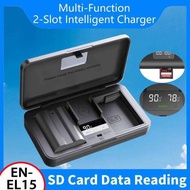 EN-EL15 Battery Charger for Nikon Z5 Z6 Z7 z8 Z72 D7000 D7100 D7200 D7500 D500 D600 D610 D750 D780 D