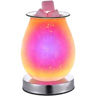 "BIOBEY Electric Wax Burner,3D Firework Aroma Lamp Glass Oil Burner Electric  Wax Melter Wax Warmer 