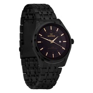 BEST PRODUK MIRAGE ANALOG JAM TANGAN PRIA STAINLESS HITAM ANTI KARAT ANTI AIR ORIGINAL BERGARANSI 1 