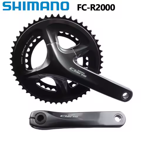 Shimano Claris FC R2000 2x8 Speed Crank Road Bike Bicycle Crankset 170mm 175mm 50 34T 165mm RS200 Cr