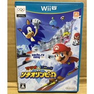 Original Disc [Wii U] Mario & Sonic at the Sochi 2014 Olympic Winter Games (Japan) (WUP-P-AURJ)