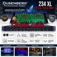 Dusenbreg Professional Audio Crossover New Product 234XL / 234 XL Full Macro Components Official 2-Y