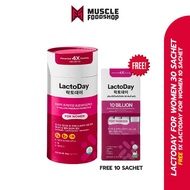 Lactoday 10 Billion Premium Probiotic For Women 30 Sachets Free 10