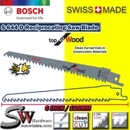 Bosch Reciprocating Saw Blades SabreSaw Blade Top for Wood 6" / 150mm S 644 D S 644D S644D 1 Pc / 5 
