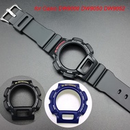 DW9052 Watchband Case/ Bezel for DW-9000 DW9050 DW9052 Resin Bracelet Case Black Red Word Case