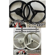 ENKEI 3 batang SPORT RIM EGO LC / EGO-LC FI  EGO SOLARIZ / EGO  AVANTIZ / NOUVO LC 1.4/1.4 x17 INCI 