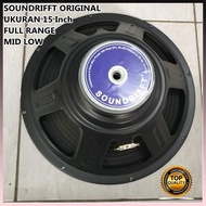 Speaker Woofer Soundrifft 15 Inch 15" Full Range Original 15In Murah