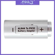 QUU 4LR44 to PX32 HM-4N  Adapter For Camera Models Utilizes Aluminum Alloy Construction Silver