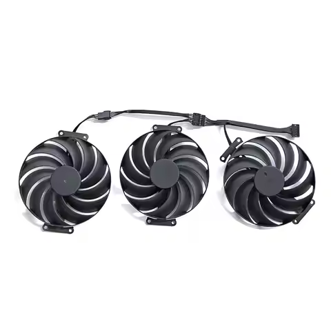 NEW 98MM CF1015U12D T129215SU 7PIN RX7700XT GPU Fan For ASUS TUF Gaming Radeon RX 7700 XT RTX 7800 X