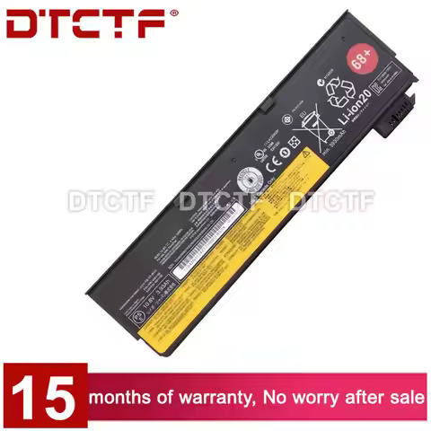 DTCTF 11.22V 48Wh/72wh Model 45N1136 battery For Lenovo ThinkPad X270 X260 X250 X240 T450 T470P T450