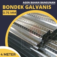 Bondek 075 Std / Bondek 0.75 Std / Bondek 0,75 Std (Panjang 4 Meter)