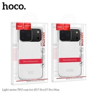 Hoco Flexible Case for iPhone 17 Pro Max/ 17 Pro/ 17 Air/ 17 Transparent shows off the beauty of the