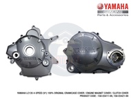 YAMAHA LC135 135LC V1 4S 100% ORIGINAL CRANKCASE COVER LEFT ENGINE MAGNET COVER KULIT ENJIN CASING CLUTCH COVER RIGHT ENGINE COVER