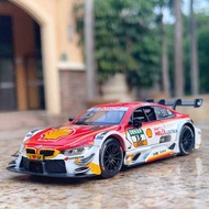 1: 32 BMW BW 4 DT Rally Car Model Simulation Alloy Pull Back Sound Light Car Model Toy Car