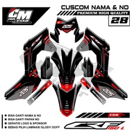 Decal Sticker CRF 150 L-Full Body-Super Glossy Premium CM-028