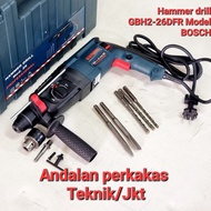 Bor Drill Bobok Beton Bosch Gbh 226-Dre 3 Fungsi Baru Full Set BONCHI
