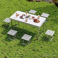 Portable Table Foldable Stall Open Construction Site Stall Lift Table Chair Table Foldable Night Mar