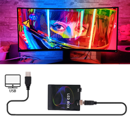 DC 5V DIY Ambient TV PC Dream Screen WS2811 WS2812B SK6812 RGB USB LED Strip Control Box Computer PC
