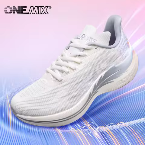 Onemix 2026 Wind Wings Breathable Speed Running Shoes Men Marathon Sports Casual Women Sports Shoes 