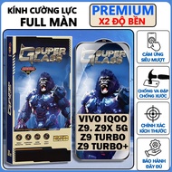 VIVO IQOO Z9 5G /Z9 TURBO /Z9 TURBO PLUS /Z9X full screen tempered glass. Screen protector