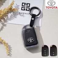 ปลอกกุญแจรถยนต์ Toyota เคสกุญแจรีโมทรถยนต์ YARIS-5-door  Yaris-2buttons yaris 2014 yaris ativ เคสกุญ