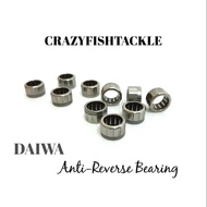 daiwa anti reverse bearing/ tatula/zillion/megabass/steez/alpha/daiwa/ANTIREVERSE/