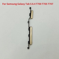 For Samsung Galaxy Tab S 8.4 T700 T705 T707 Original Tablet Phone Frame Power And Volume Button On Off Side Key Power Volume Button
