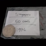 Singapore Coin / 50 Cents / 1976